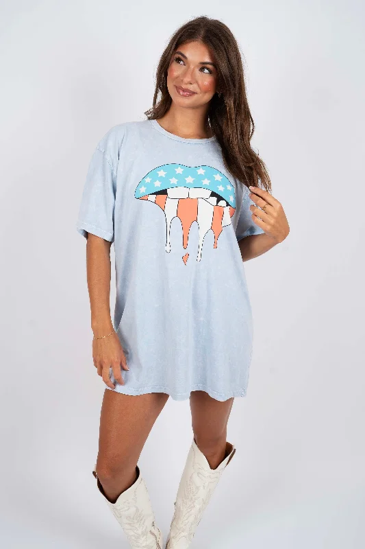 American Lips Graphic Tee