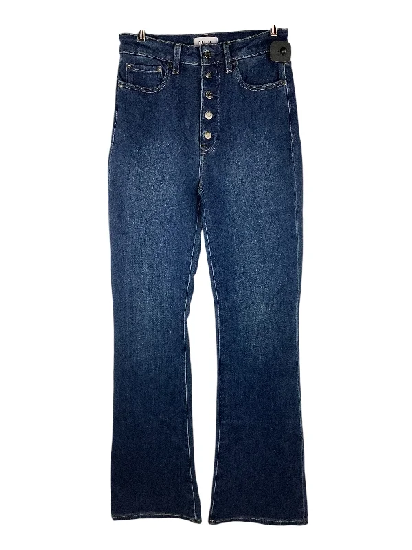 Jeans Boot Cut By Pistola In Blue Denim, Size: 4