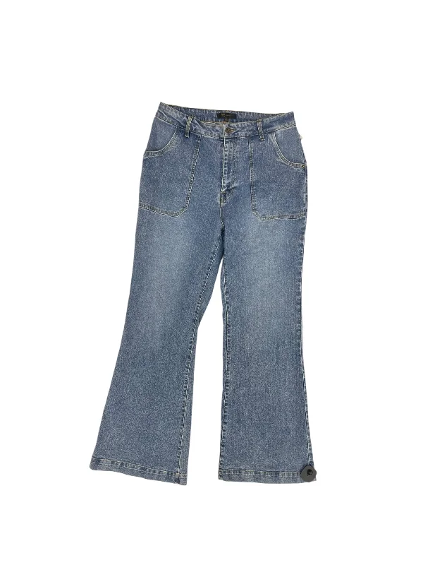 Jeans Wide Leg By Frye In Blue Denim, Size: 30