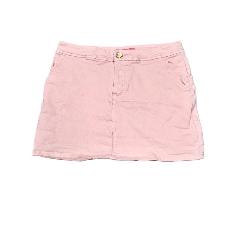 Pink Skort Designer By Lilly Pulitzer, Size: 4