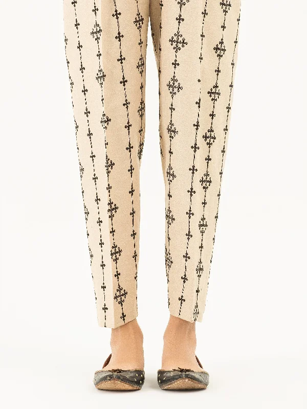 Embroidered Winter Cotton Trousers(Pret)