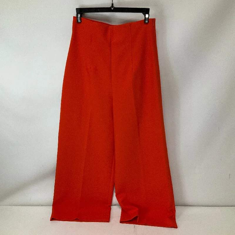 Pants Dress By Zara In Orange, Size: S