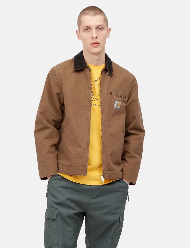 Carhartt-WIP Detroit Jacket (Organic Cotton, 12 oz) - Hamilton Brown