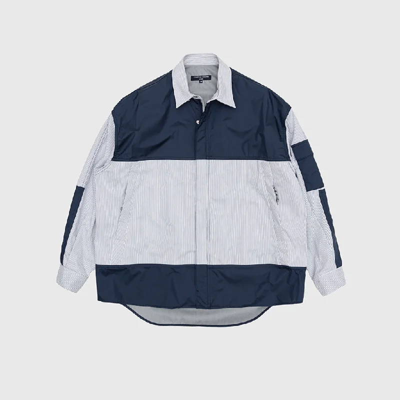 NYLON RIPSTOP 3 LAYER COTTON SHIRT JACKET