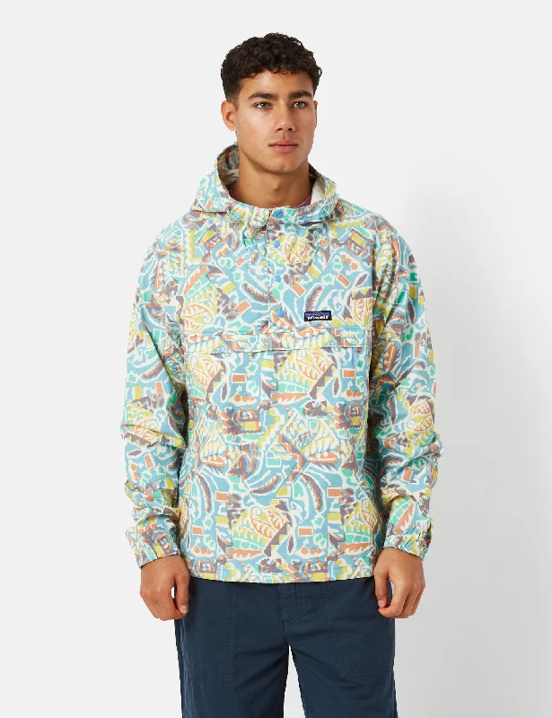 Patagonia Funhoggers Anorak - Thriving Planet/Lago Blue