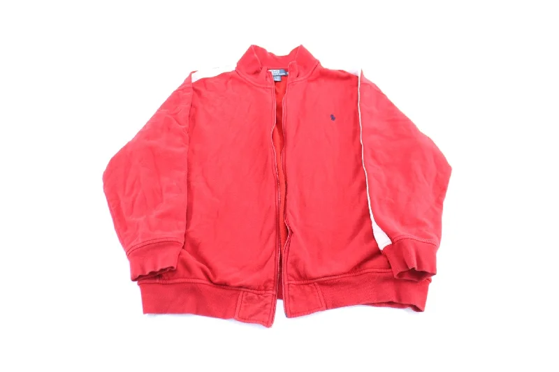 Polo by Ralph Lauren Embroidered Logo Red & White Jacket