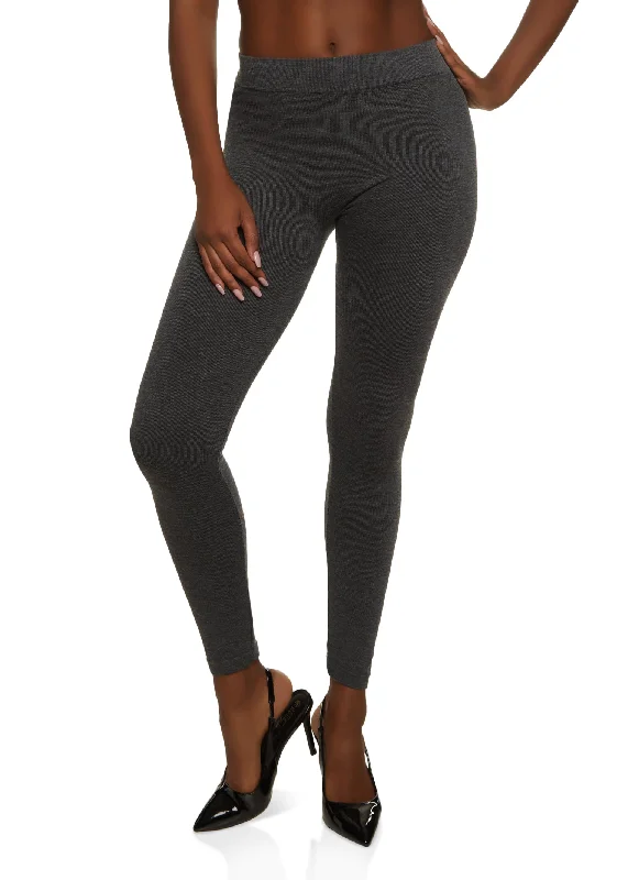 Basic Seamless French Terry Leggings