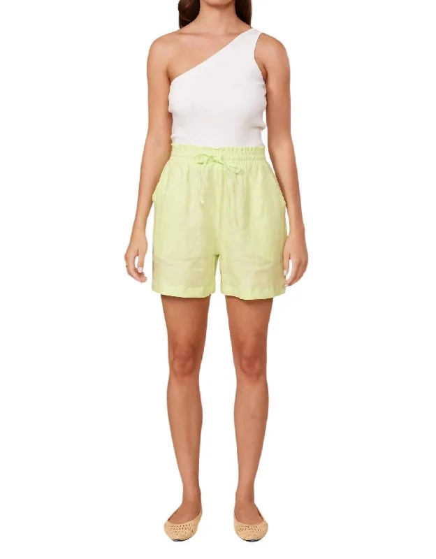 Kelia Short In Lime