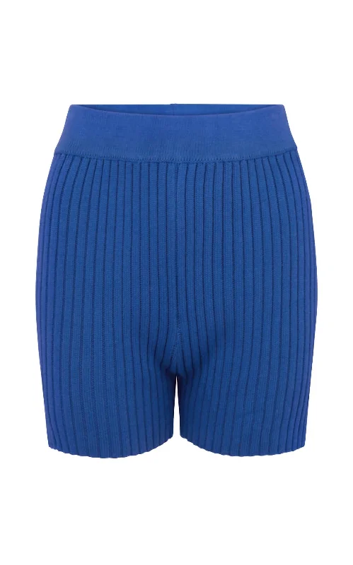 Knit Short In French Blue